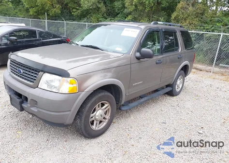 2002 Ford Explorer Xls из США, поврежденный, VIN 1FMZU72E62UA30088